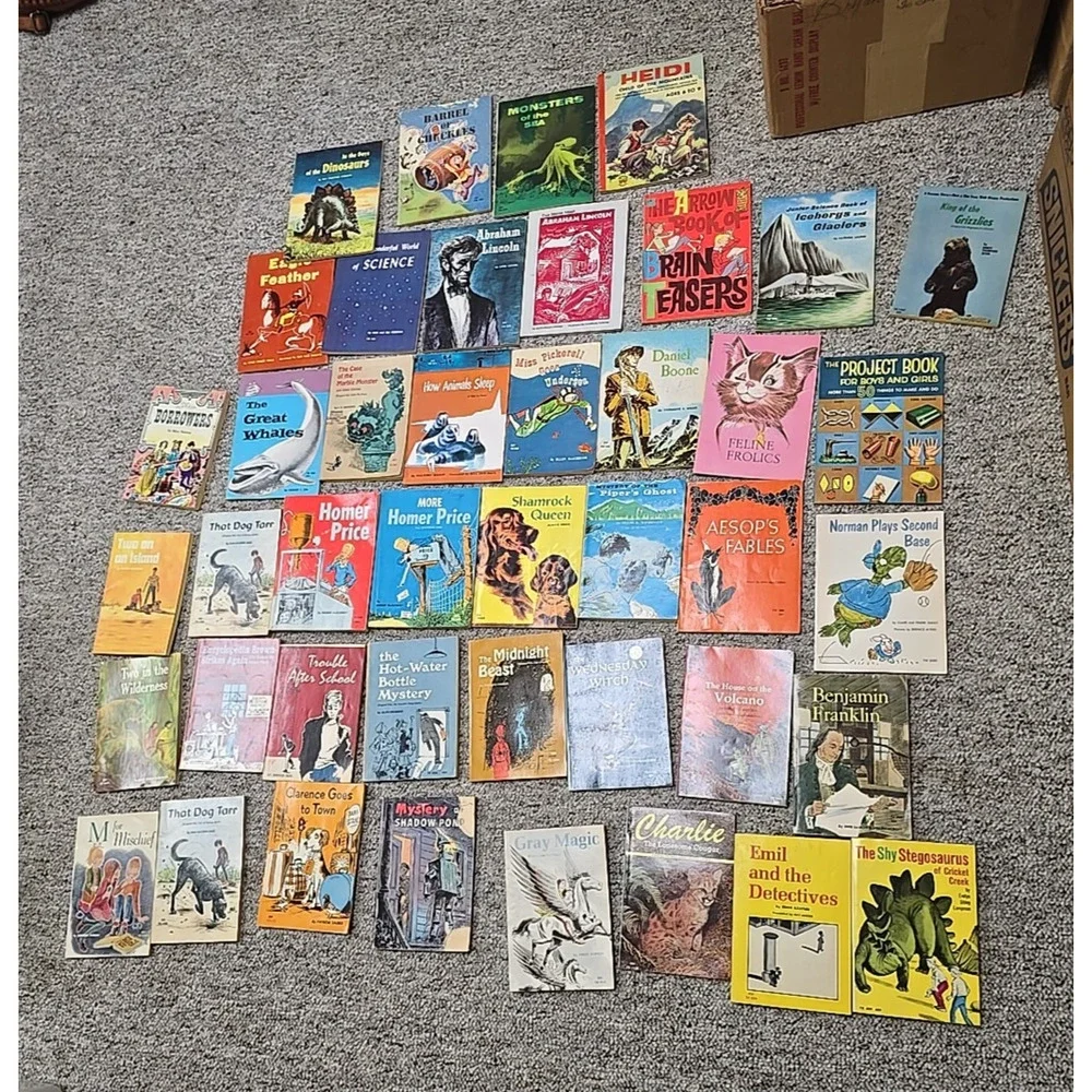 Vtg‎ SBS TX Scholastic & Others PB Books 1960s-90s VTG Variety Of Titles Rare